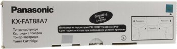 Тонер-картридж Panasonic KX-FAT88A для KX-FL401/402/403, KX-FLC411/412/413