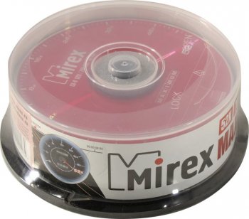 Диск CD-R Mirex MAXIMUM 700Mb 52x (уп. 25 шт.) на шпинделе
