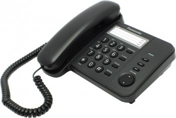 Стационарный телефон Panasonic KX-TS 2352RUB <Black>