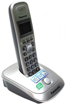 Радиотелефон Panasonic KX-TG2511RUN <Platinum> (трубка с ЖК диспл.,DECT)