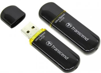 Накопитель USB Transcend <TS64GJF600> JetFlash 600 USB2.0 Flash Drive 64Gb (RTL)