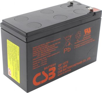 Аккумулятор для слаботочных систем CSB GP-1272 (12V,7.2Ah)
