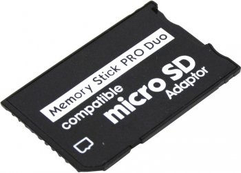 Переходник microSD --> Memory Stick Pro DUO