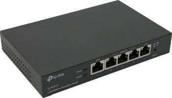 Маршрутизатор TP-LINK <TL-R470T+> Load Balance Broadband Router (3UTP/WAN 100Mbps, 1UTP, 1WAN)