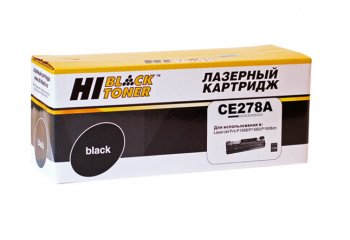 Картридж Hi-Black (аналог HP CE278A) для HP LJ Pro P1566/P1606dn с чипом