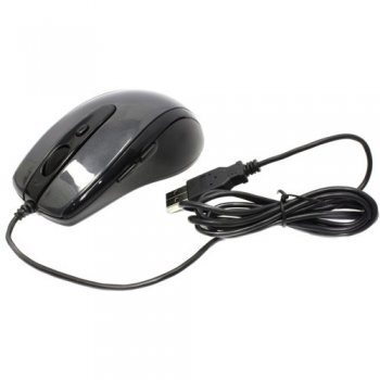 Мышь A4Tech V-Track Mouse <N-708X-1 Glossy Grey> (RTL) USB 6btn+Roll