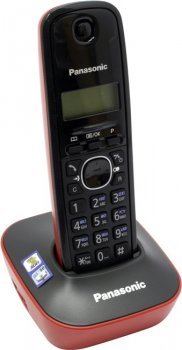 Радиотелефон Panasonic KX-TG1611RUR <RUR> (трубка с ЖК диспл.,DECT)