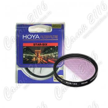 Светофильтр HOYA Star Six 62mm 76099 (Made in Japan)