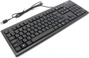 Клавиатура A4Tech KR-83 Black <USB> 104КЛ