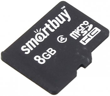 Карта памяти SmartBuy <SB8GBSDCL4-00> microSDHC 8Gb Class4