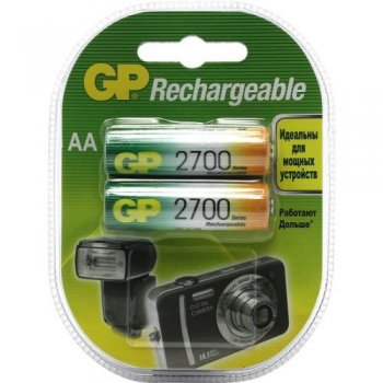 Аккумулятор GP 270AAHC-UC2 2700mAh AA 2шт