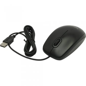 Мышь Logitech Optical Mouse B100 Black <910-003357/910-005547/910-006605> (OEM) USB 3btn+Roll