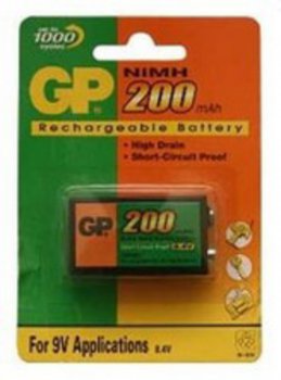 Аккумулятор GP 20R8H-BC1 200mAh 8.4V 1шт