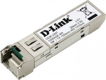 Модуль SFP D-Link < DEM-220T> (Simplex 100Base-BX, LC, SMF)