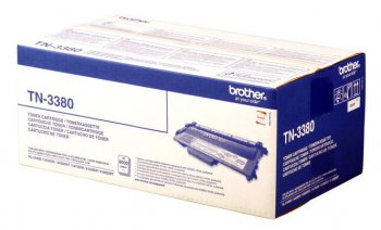 Картридж Brother TN3380 черный (8000стр.) для DCP8110/8250/HL5450/5470/MFC8520/8950