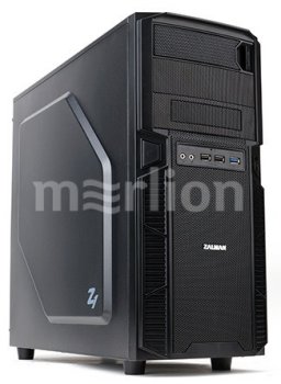 Корпус Miditower ZALMAN <Z1> Black ATX без БП