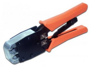 Инструмент для обжима коннекторов Lanmaster TWT-CRI-568R 6P 8P Ratchet type HT-500R