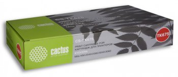 Картридж Cactus CS-TK675 TK-675 черный (20000стр.) для Kyocera Mita KM 2540/2560/3040/3060