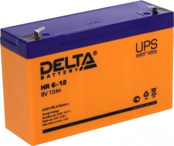 Аккумулятор для ИБП для ИБП Delta HR6-12 6В 12Ач