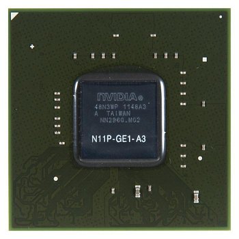 *Видеочип GeForce G330M, N11P-GE1-A3 [120126]