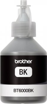 Чернила Brother BT6000BK черный 108мл для Brother DCP-T300/T500W/T700W/MFC-T800W