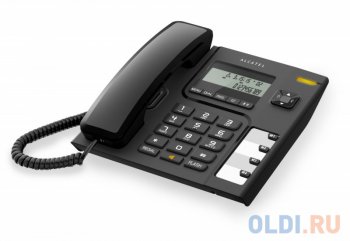 Стационарный телефон Alcatel <T56 Black> телефон (спикерфон, дисплей)