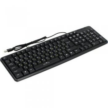 Клавиатура OKLICK 130M Black <USB> 105КЛ <337077>