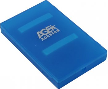 Внешний бокс AgeStar <SUBCP1-Blue>(2.5" SATA HDD, USB2.0)