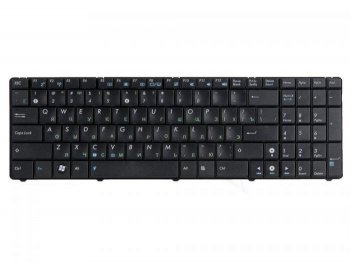 Клавиатура 04GNV91KRU00-2 для ноутбука Asus F52, F90, K50, K51, K60I, K60IJ, K61, K62, K70, K71, K72, P50, X5DIJ, черная, гор. Enter