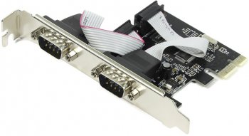 Контроллер Espada <PCIe2SWCH> (OEM) PCI-Ex1, 2xCOM9M