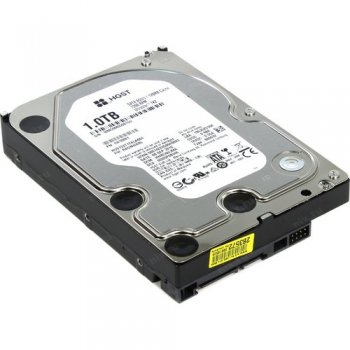 Жесткий диск 1 Тб SATA 6Гб/s HGST Ultrastar 7K2 <HUS722T1TALA604> 3.5" 7200rpm 128Mb