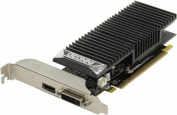 Видеокарта 2048 Мб <PCI-E> Inno3D GeForce GT 1030 N1030-1SDV-E5BL <GT1030, GDDR5, 64bit, HDCP, DVI, HDMI, Retail>