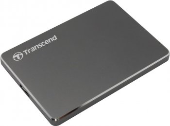 Внешний жесткий диск Transcend StoreJet 25CC3N <TS1TSJ25C3N> USB3.0 Portable 2.5" HDD 1TbEXT (RTL)