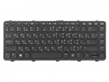 Клавиатура в сборе G6W16EA#ACB для ноутбука HP ProBook 430 G2, черная с рамкой, с подсветкой, гор. Enter