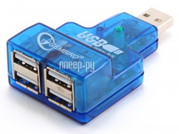 Концентратор USB Gembird 4 Ports UHB-CN224