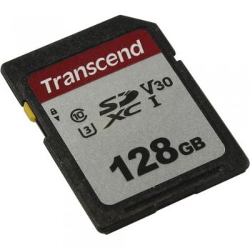 Карта памяти Transcend <TS128GSDC300S> SDXC Memory Card 128Gb UHS-I U3