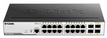 Коммутатор D-Link <DGS-3000-20L /B1A> управляемый (16UTP 1000Mbps + 4SFP)