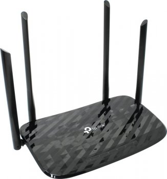 Маршрутизатор TP-LINK <Archer C6 RU> MU-MIMO Wi-Fi Gigabit Router (4UTP 1000Mbps,1WAN,802.11b/g/n/ac,867Mbps)