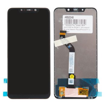Дисплей в сборе PocoPhone F1 с тачскрином для Xiaomi PocoPhone F1, черный