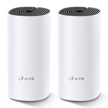Маршрутизатор TP-LINK <Deco M4(2-pack)> Mesh Wi-Fi System (2UTP 1000Mbps, 802.11a/b/g/n/ac)