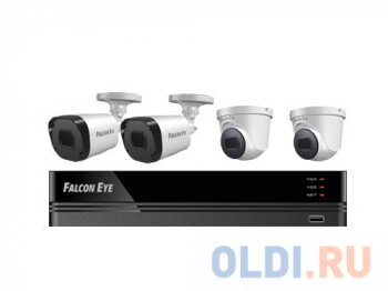 Комплект видеонаблюдения Falcon Eye FE-104MHD Офис Smart