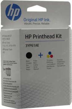 Печатающая головка HP (комплект) M0H50A+M0H51A 3YP61AE черный/трехцветный для GT5810/ GT5820