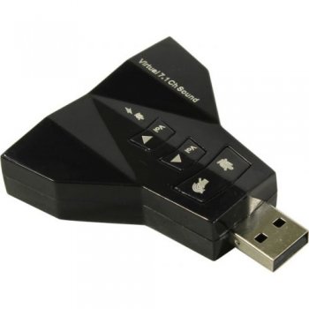 Звуковая карта USB Sound Card Virtual 7.1