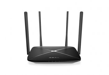 Маршрутизатор Mercusys <AC12G> Wireless Router (4UTP 1000Mbps, 1WAN, 802.11a/b/g/n/ac, 867Mbps)