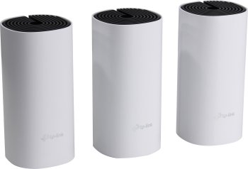 Маршрутизатор TP-LINK <Deco M4(3-pack)> Mesh Wi-Fi System (1UTP 1000Mbps, 802.11a/b/g/n/ac)