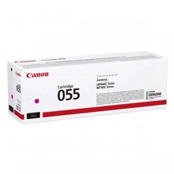 Картридж Canon 055 M 3014C002 пурпурный (2100стр.) для LBP663Cdw/LBP664Cx/MF746Cx/MF742Cdw/MF744Cdw