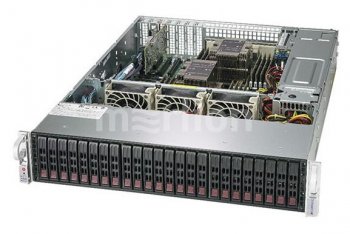 Серверная платформа SuperMicro SSG-2029P-E1CR24H 2.5" SAS/SATA C622 10G 2P 2x1200W