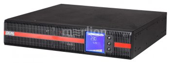 Источник бесперебойного питания PowerCom Macan MRT-1000SE Online, 1000VA / 1000W, Rack/Tower,IEC, LCD, Serial+USB, SNMPslot, подкл. доп. батарей (1076