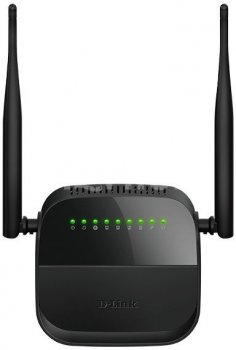 Маршрутизатор ADSL D-Link <DSL-2750U /R1A> Wireless N ADSL2+ Router (AnnexA,4UTP 100Mbps,RJ11,802.11b/g/n,300Mbps)