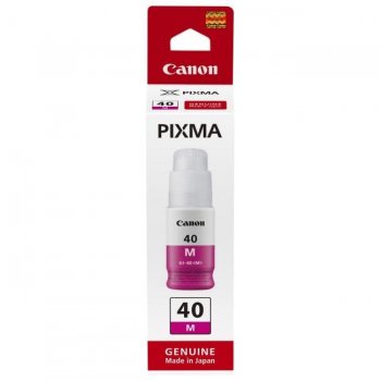 Чернила Canon GI-40M 3401C001 пурпурный 70мл для Canon Pixma G5040/G6040/GM2040